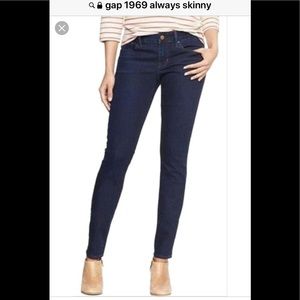 Gap 1969 Always Skinny Jeans